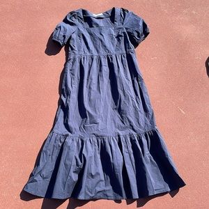 Women’s cotton dress, blue
